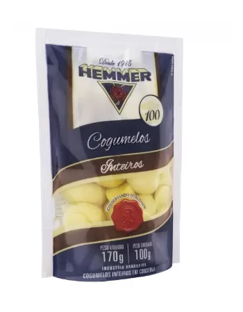 COGUMELOS HEMMER 100G INTEIROS SACHE