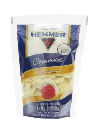 COGUMELOS HEMMER 100G FATIADOS SACHE