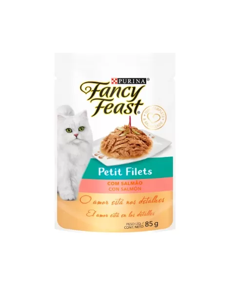 PUR FANCY FEAST PETIT FILET SALMÃO 15X85G 9292