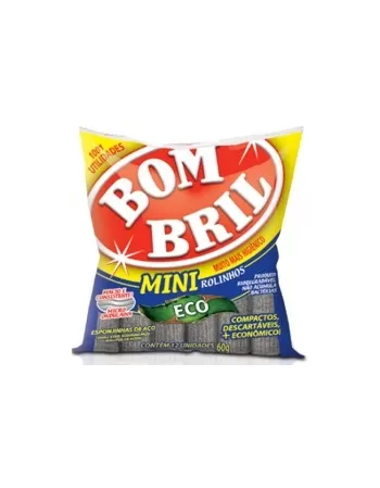 LA DE AÇO BOMBRIL 60G MINI