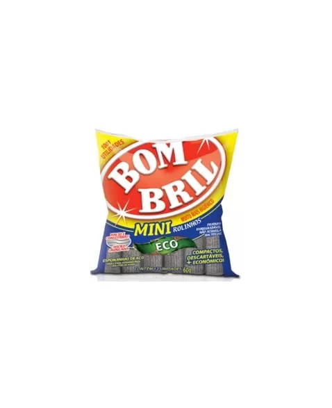 LA DE AÇO BOMBRIL 60G MINI