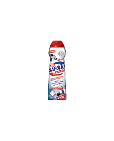 SAPONACEO S.RADIUM 250ML LIMPA ALUMINIO