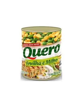 ERVILHA E MILHO QUERO 170G LATA