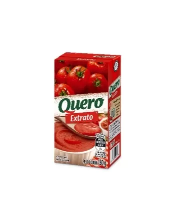 EXTRATO DE TOMATE QUERO 130G TETRA