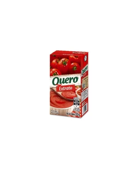 EXTRATO DE TOMATE QUERO 130G TETRA