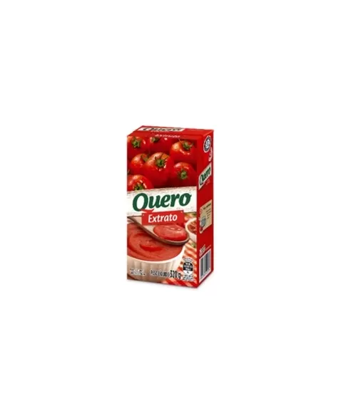 EXTRATO DE TOMATE QUERO 320G TETRA