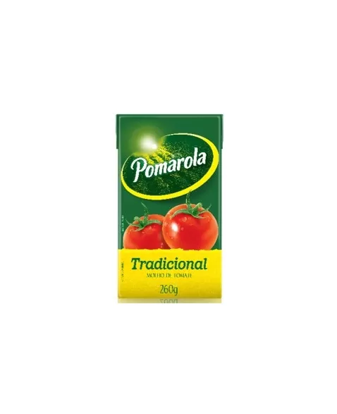 POMAROLA MOLHO TOM 260G TETRA TRADIC.