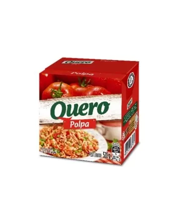 POLPA DE TOMATE QUERO 520G TETRA