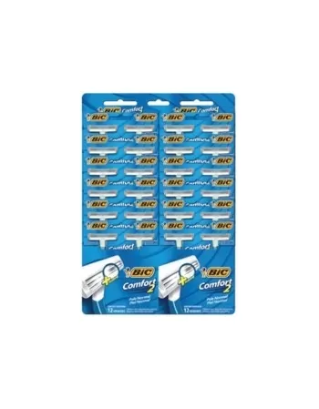 BIC BARBEADOR COMFORT 2 P.N. 12X2 CT