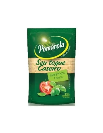 POMAROLA CAS MOLHO TOM 300G SCH MANJERIC