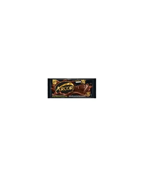 CHOC TAB ARCOR 80GX12 70% AMARGO